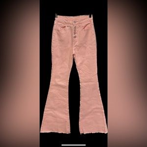 Light pink women’s jeans